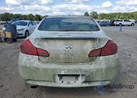 2007 Infiniti G35 z USA, uszkodzony, nr VIN JNKBV61F17M802445